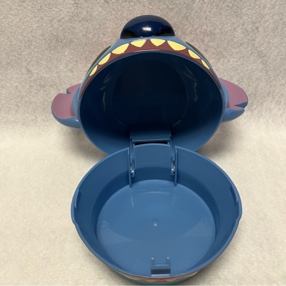 Lilo & STITCH Christmas MOCHI Cup Holder Tokyo Disneyland TDR Blue Santa - Picture 6 of 7